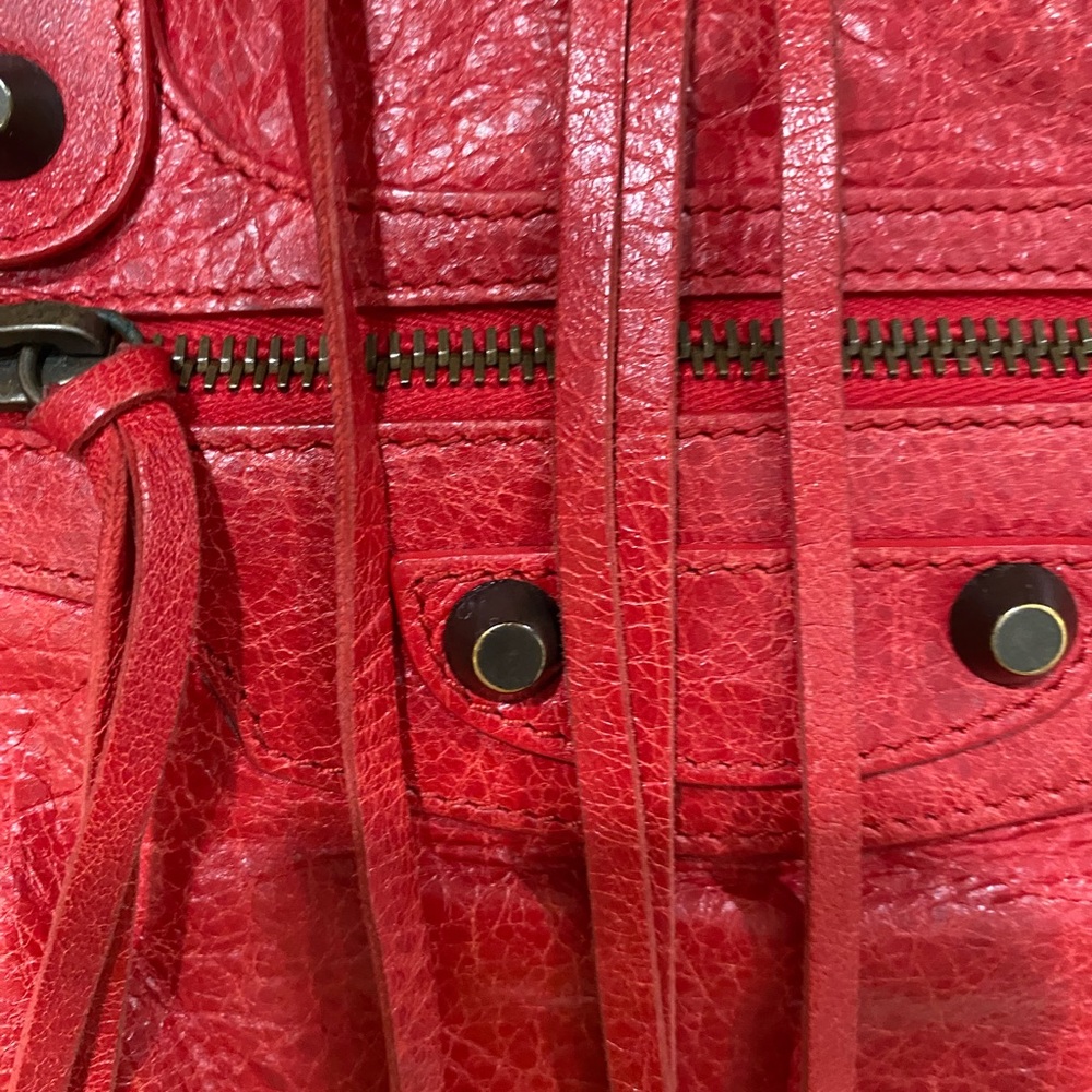 Balenciaga Crimson City Tote Bag - Picture 8 of 10